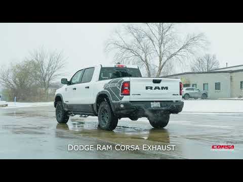 CORSA® Performance 2025+ RAM 1500 with 3.0L Hurricane Sport Cat Back Exhaust System Coming Soon!