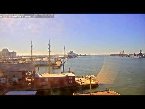 CRUISE CAM: Live from the Galveston Cruise Terminals