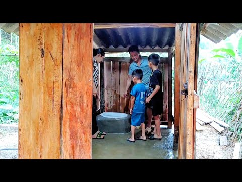 build hygienic bathrooms and toilets for families