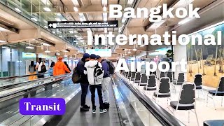 TRANSIT WALK AT BANGKOK AIRPORT |Terminal 1 Connection Flight Transfer - Arriving and Departing