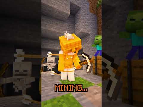 How Oxy made the first Minecraft Iron Golem #shorts