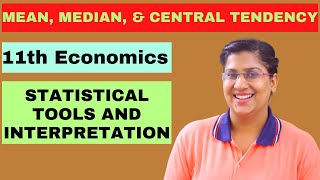 Economics Class 11 | STATISTICAL TOOLS AND INTERPRETATION | readmantra |
