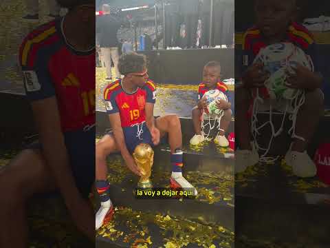 Si hay alguien capaz de decirle 'no' a la Copa más preciada del mundo es él😂Las cosas de Keyne...😅