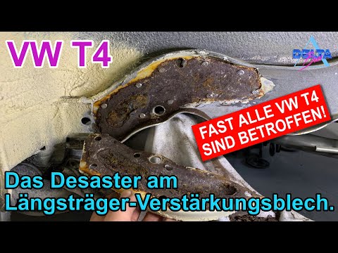 VW T4 | Das Längsträger Verstärkungsblech Desaster | Mega ROST! | Fast alle VW T4 sind betroffen!