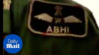Indian Air Force pilot in captivity after his plane was downed