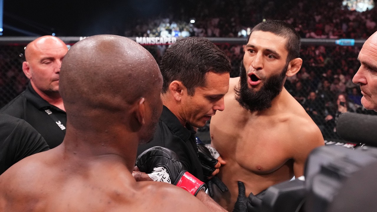 Хамзат Чимаев vs Камару Усман | Полный бой