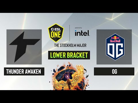 Dota2 - Thunder Awaken vs. OG - Game 1 - Lower Bracket - ESL One Stockholm 2022