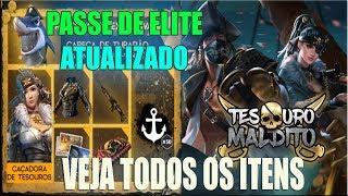 Passe de Elite de Dezembro TESOURO MALDITO completo e ATUALIZADO com Todos os Itens