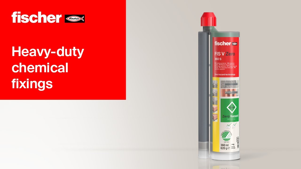productvideo Fischer Injectiemortel FIS V Plus 150ml