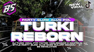 Download lagu DJ TURKI REBORN❗YANLISIMSAN X MAKTOUB❗STYLE PARTY SLOW BASS NULUP SAK GENSETE🗿 • BS REVOLUTION • mp3