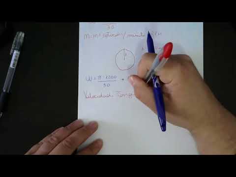 APRENDA CALCULAR VELOCIDADE ANGULAR E TANGENCIAL