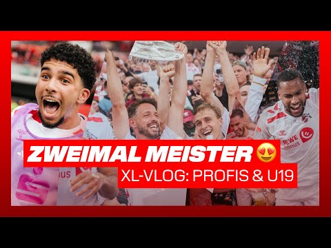 CHAMPION VLOG: The FC is back! 😍 | U19s become German champions 🤯 | 1. FC Köln
