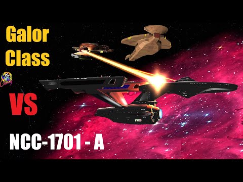 Viewer Request - USS Enterprise A VS Cardassian Galor Class - Both Ways - Star Trek Starship Battles