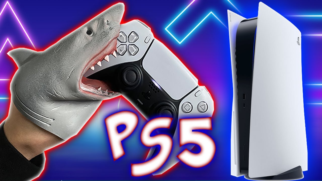 SHARK PUPPET GETS THE PS5!!!!!