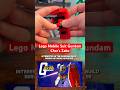 UPGRADING The Perfect Lego Char S Zaku Mobile Suit Gundam Lego Gundam
