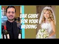 Guide for hire bartender for Wedding