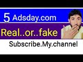 5Adsday.com Real Or Fake All Information In This Video