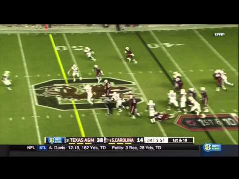 2014 USC vs Texas A&M - Brandon Wilds 14 Yd Run