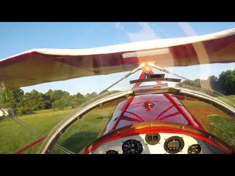 Pitts S-1 Blind takeoff and landing