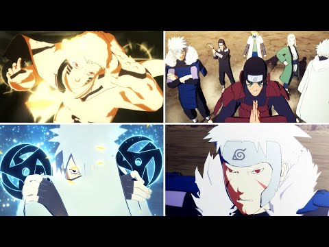 Naruto Shippuden Ultimate Ninja Storm 4 - All Hokage Ultimate Jutsus & Team Ultimate Jutsus