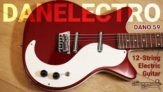 Video thumbnail for Know the tone | Danelectro Dano 59 12-string electric guitar by twangmania