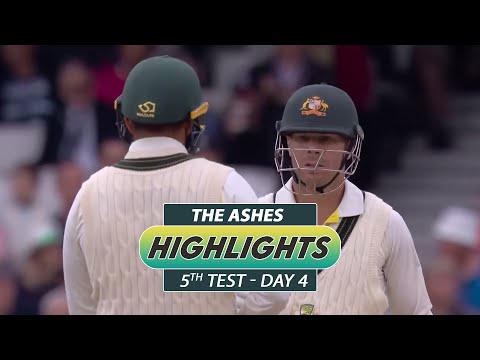 5th Test - Day 4 | Highlights | The Ashes | England vs Australia | 30th July 2023