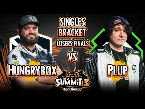 Hungrybox vs Plup - Singles Bracket: Losers Final - Smash Summit 13 | Puff vs Fox