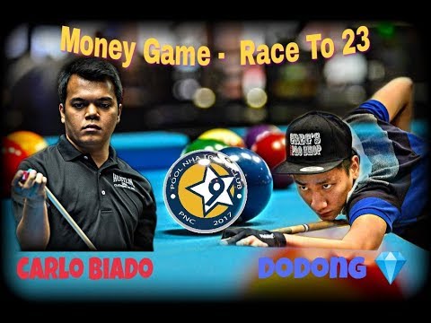 【Pool Live】Money Game - Carlo  Biado  Vs Dodong Diamond - Part2(27/08/2018)