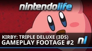 Kirby Triple Deluxe (3DS) Gameplay Footage 2