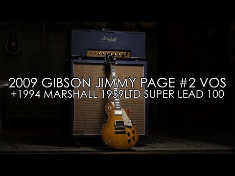 "Pick of the Day" - 2009 Gibson Jimmy Page #2 and 1994 Marshall 1959LTD