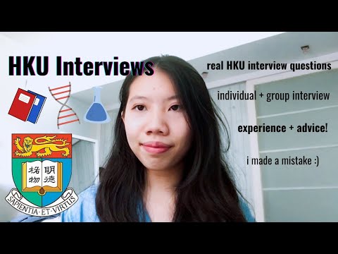 HKU Interview Experience Sharing | Individual & Group Interview for Science and Biomedical Science