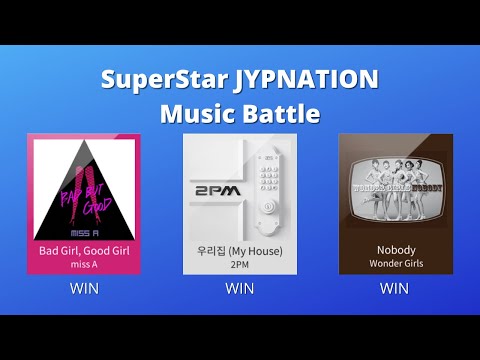 Superstar JYP Music Battle (miss A, 2PM, Wonder Girls)