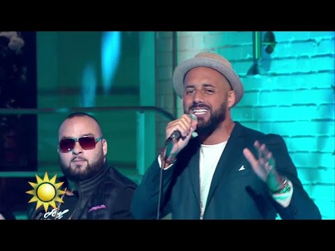 Medina sjunger "Haffla Avenyn" - Nyhetsmorgon (TV4)