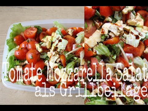 frische Tomate Mozzarella Salat als Grillbeilage | Creatory