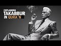 TAKABBUR About in QURAN Verses Urdu  Translation | Quran verses with urdu translation | Must Listen