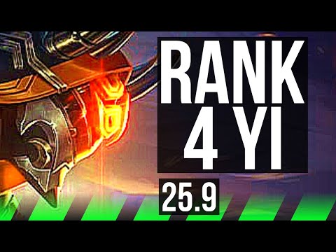 MASTER YI vs GRAVES (JGL) | 12/0/4, Rank 4 Yi, Legendary | BR Challenger | 25.9