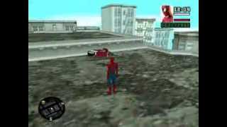 preview picture of video 'GTA SA Spiderman MOD'