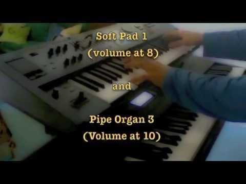 Roland V-Combo VR-09 keyboard - HUGE PIPE ORGAN sound!