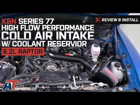 2010-2014 F150 K&N Series 77 High Flow Performance Cold Air Intake 6.2L Raptor Review & Install
