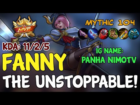 Fanny the unstoppable by Panha NimoTV - Fanny Top Players - Mobile Legends