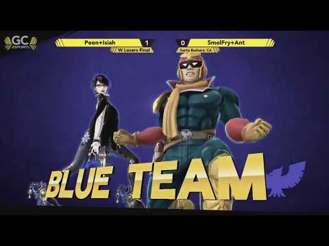 UCSB Summer Lounge 3 Doubles - Peon + Isiah vs SmolFry + Ant - Losers Finals - Wii U