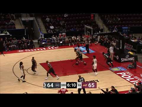 Raptors 905 Highlights: Alfonzo McKinnie Dunk - February 05, 2018