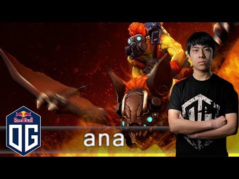 OG.ana Batrider Gameplay - Unranked Match - OG Dota 2.