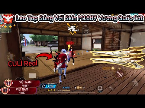 [Free Fire] Climbing to Top 10 on the Vietnamese Server Using the "M1887 Sand Kingdom Skin" - Ext...