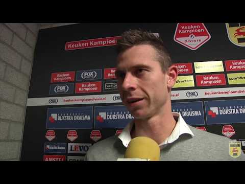 Reactie Robert Mühren na afloop van SC Cambuur - Jong Ajax (0-2)