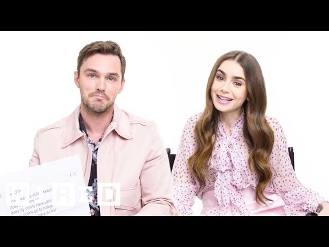 Lily Collins & Nicholas Hoult Answer the Web's Most Searched Questions | WIRED