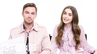 Lily Collins & Nicholas Hoult Answer the Web's Most Searched Questions | WIRED video