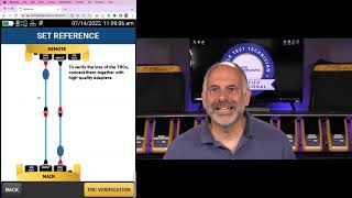 Setting a Multi-mode Reference using the Fluke Networks CertiFiber™ Pro