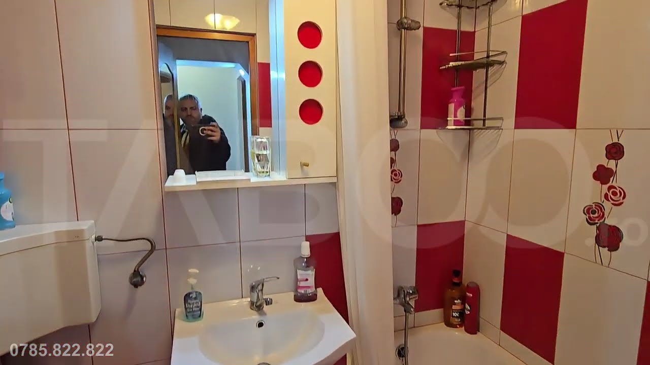 Apartament 3 camere etaj intermediar mobilat balcon zona Tiglari Sibiu - Video