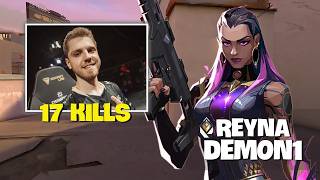 BRO IS COMPLETELY DIFFERENT!! - Demon1 Radiant Reyna Quick Demolition 17/8 K/D